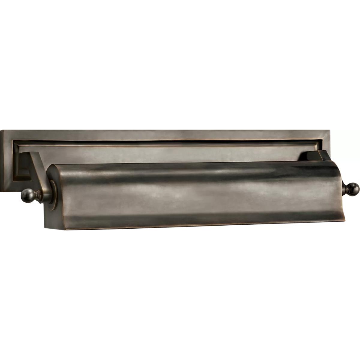 Visual Comfort Signature Collection TOB2605BZ Thomas O'Brien Library 80 watt 17.5 inch Bronze Picture Light Wall Light
