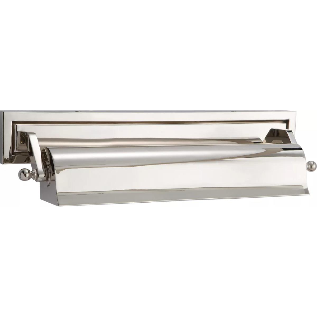 Visual Comfort Signature Collection TOB2605PN Thomas O'Brien Library 80 watt 17.5 inch Polished Nickel Picture Light Wall Light