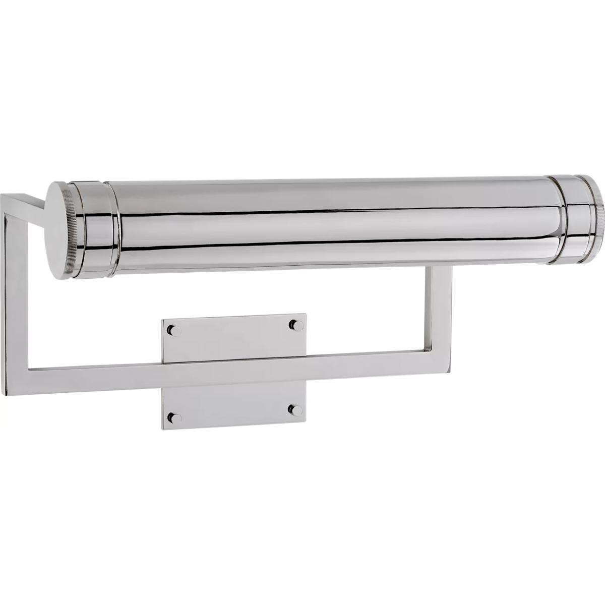 Visual Comfort Signature Collection TOB2621PN Thomas O'Brien Cosmopolitan 50 watt 18 inch Polished Nickel Picture Light Wall Light