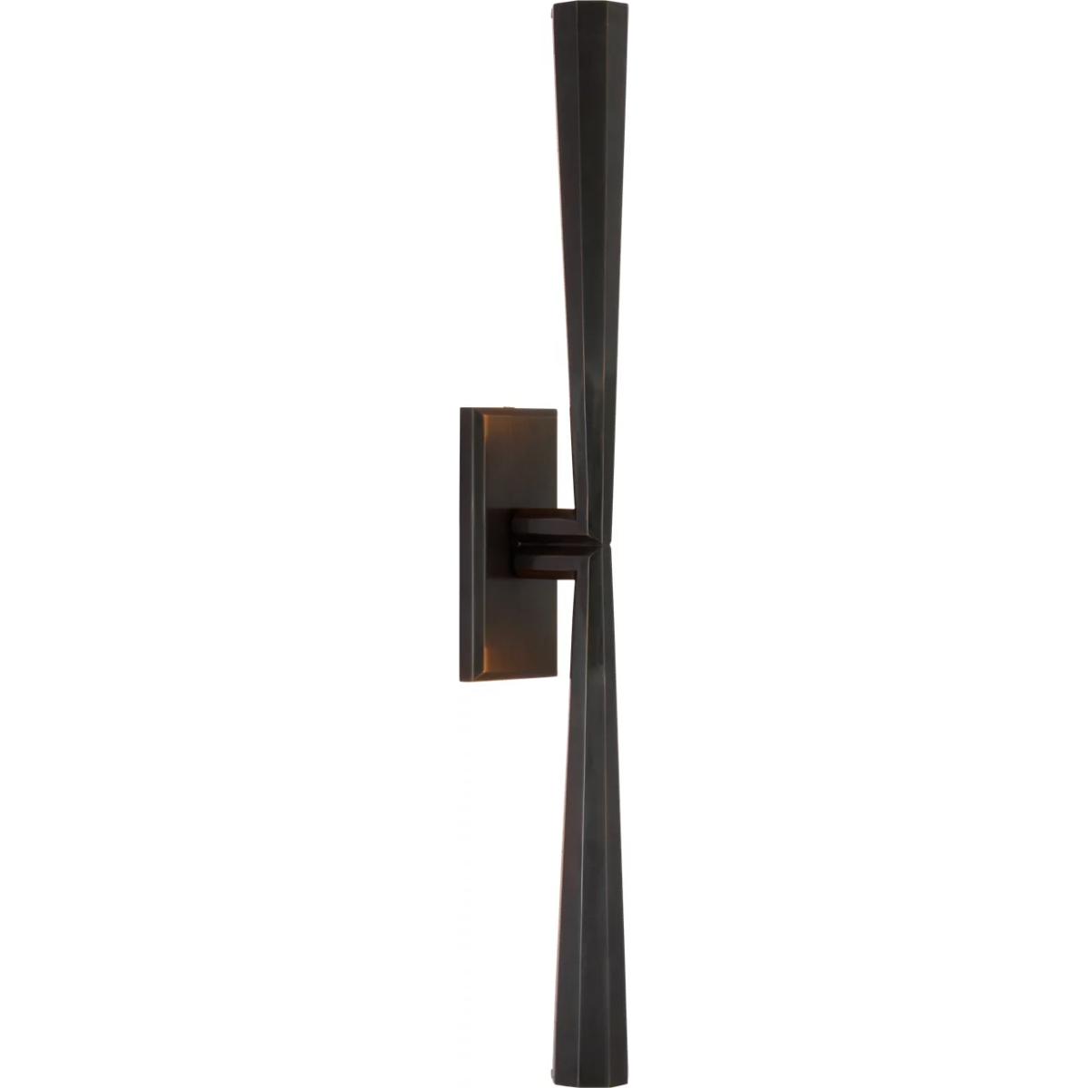 Visual Comfort Signature Collection TOB2716BZ Thomas O'Brien Galahad LED 3 inch Bronze Linear Sconce Wall Light