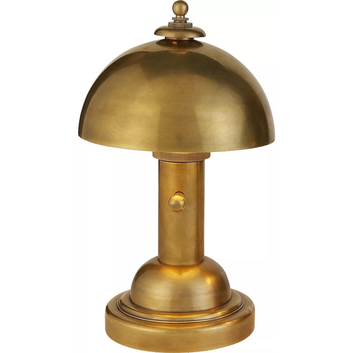 Visual Comfort Signature Collection TOB3142HAB Thomas O'Brien Totie 11 inch 40 watt Hand-Rubbed Antique Brass Task Lamp Portable Light