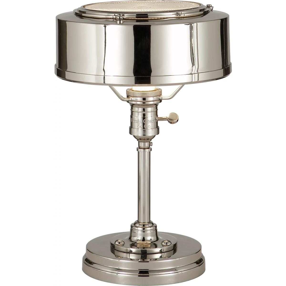 Visual Comfort Signature Collection TOB3197PN Thomas O'Brien Henley 13 inch 60 watt Polished Nickel Task Lamp Portable Light