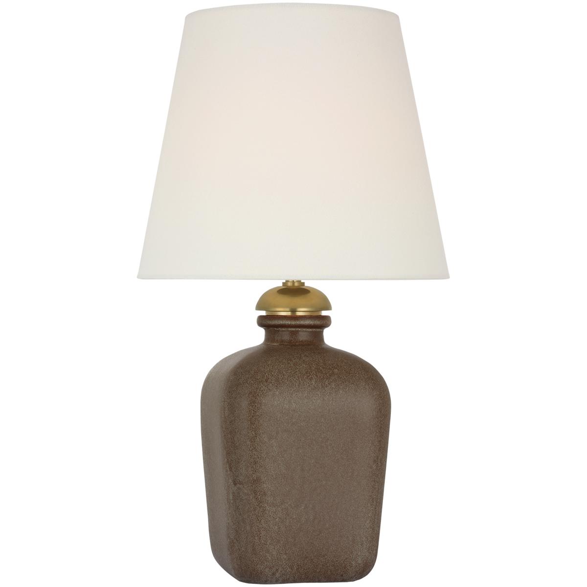 Visual Comfort Signature Collection TOB3628POS-L-CL Thomas O'Brien Josy 17 inch 1.7 watt Positano Sand Cordless Table Lamp Portable Light