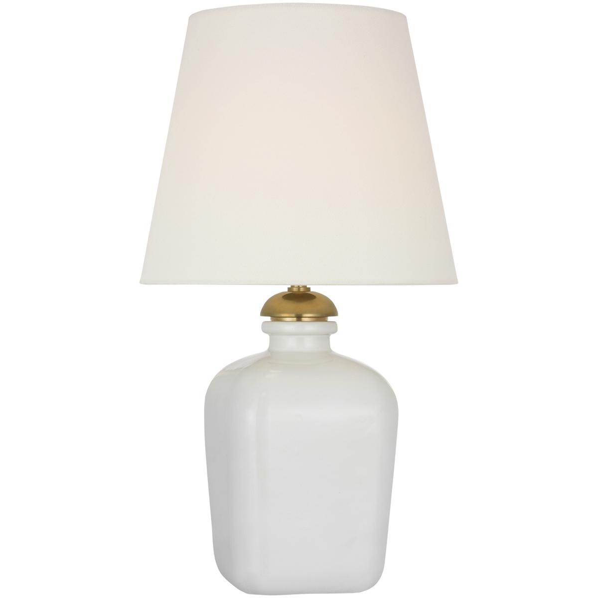 Visual Comfort Signature Collection TOB3628VNW-L-CL Thomas O'Brien Josy 17 inch 1.7 watt Venetian White Cordless Table Lamp Portable Light