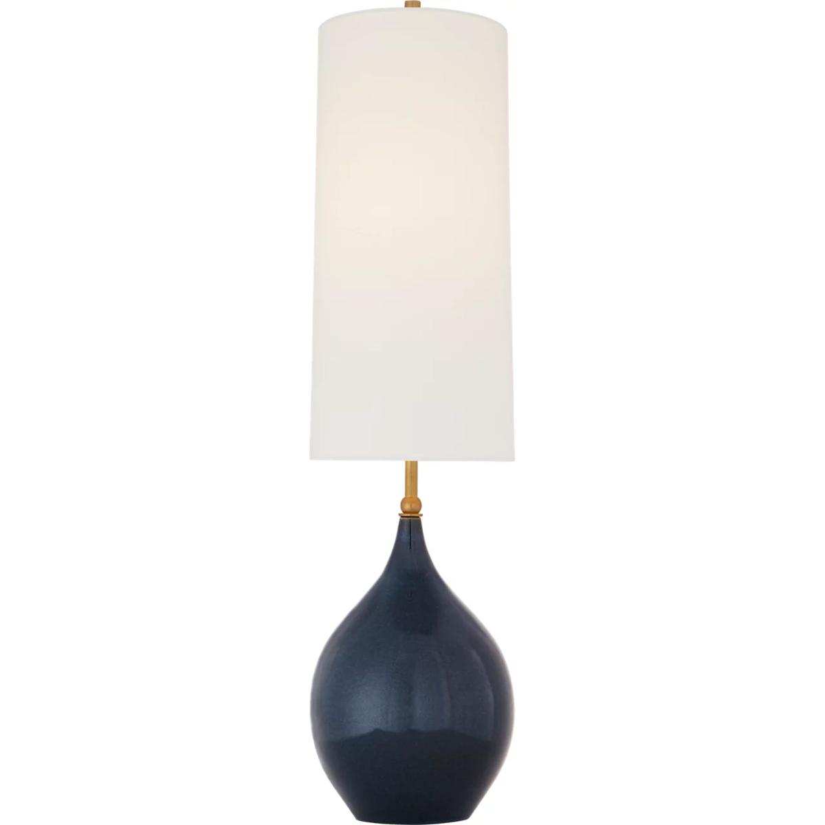 Visual Comfort Signature Collection TOB3684MBB-L Thomas O'Brien Loren 31.25 inch 60 watt Mixed Blue Brown Table Lamp Portable Light, Large