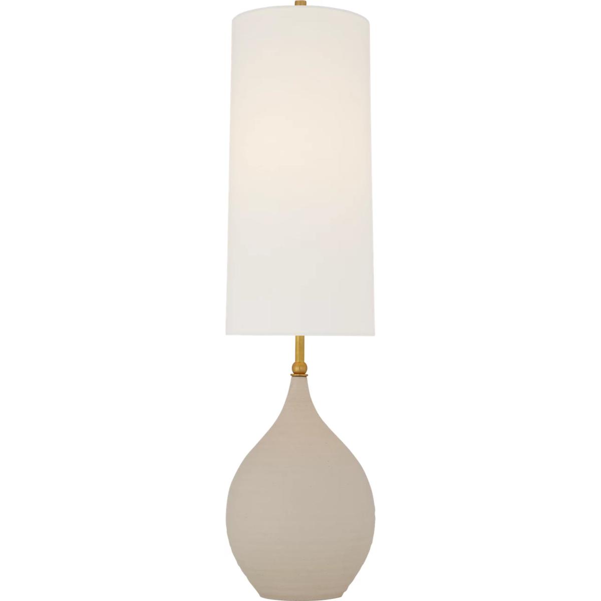 Visual Comfort Signature Collection TOB3684NTS-L Thomas O'Brien Loren 31.25 inch 60 watt Natural Shell Table Lamp Portable Light, Large