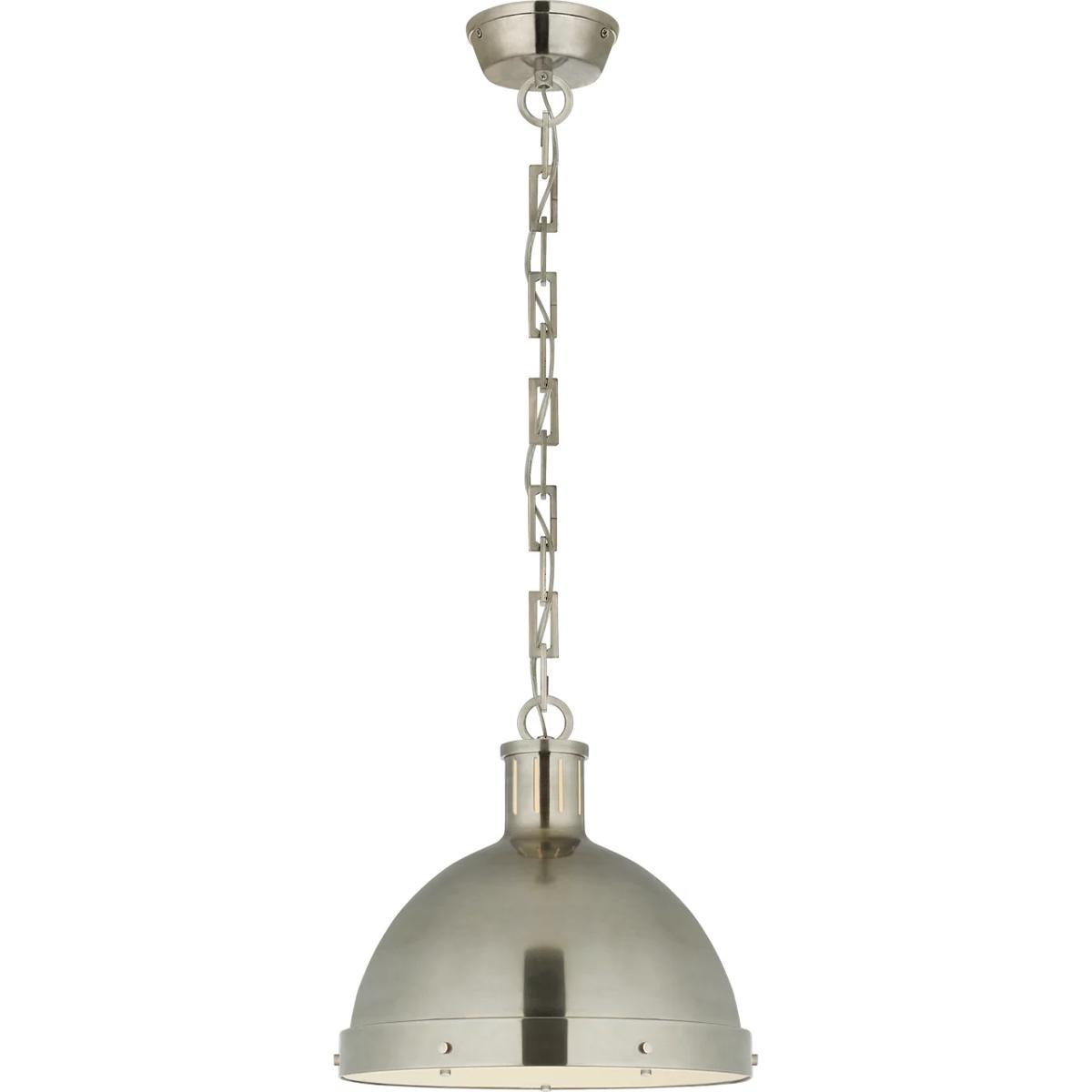 Lighting New York R-TOB5069AN Visual Comfort Signature Collection Thomas O'Brien Hicks 2 Light 13 inch Antique Nickel Pendant Ceiling Light, Large TOB