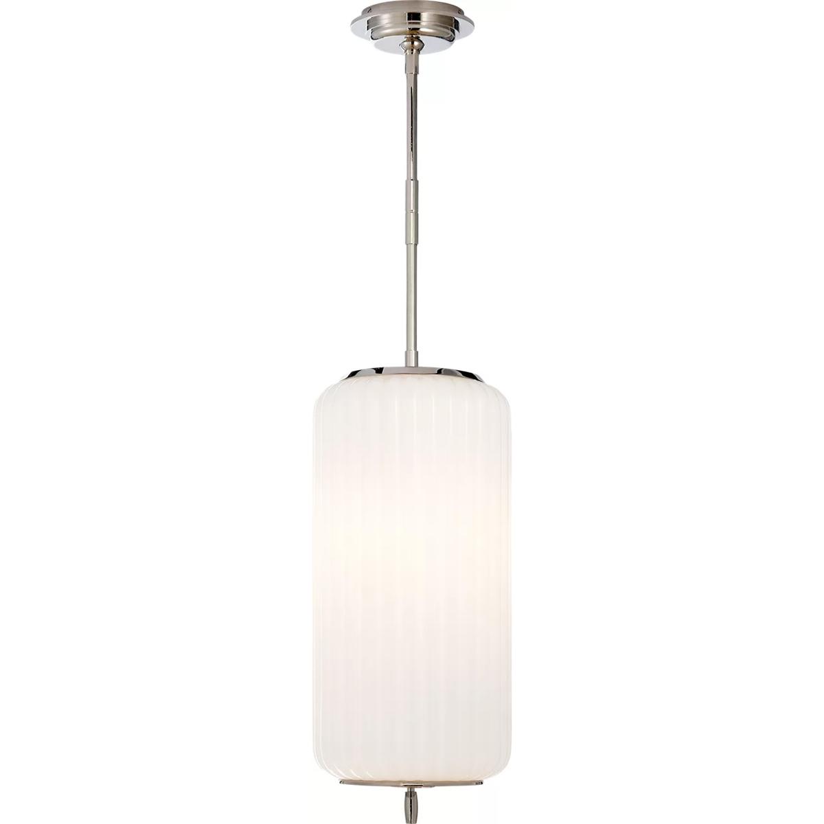 Visual Comfort Signature Collection TOB5160PN-WG Thomas O'Brien Eden 3 Light 9 inch Polished Nickel Pendant Ceiling Light, Medium
