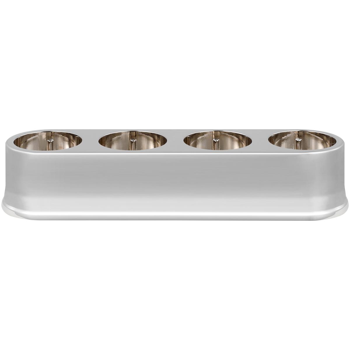 Visual Comfort Signature Collection VCC3005PN-4 Visual Comfort Cordless Nickel Quad R45 Universal Charging Station