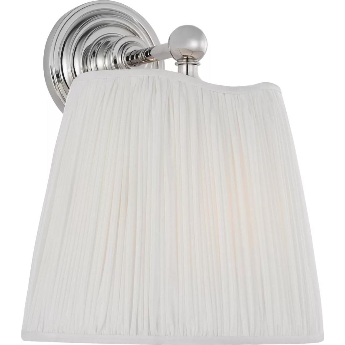 Visual Comfort Signature Collection AL2063PN-SP Amber Lewis Matos LED 10 inch Polished Nickel Sconce Wall Light
