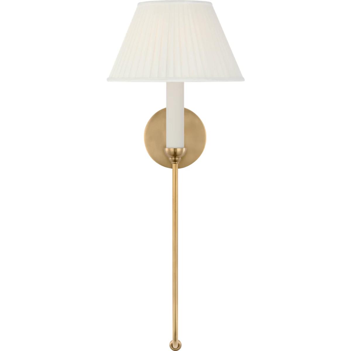 Visual Comfort Signature Collection AL2082HAB-SP Amber Lewis Ingela LED 9 inch Hand-Rubbed Antique Brass Single Sconce Wall Light