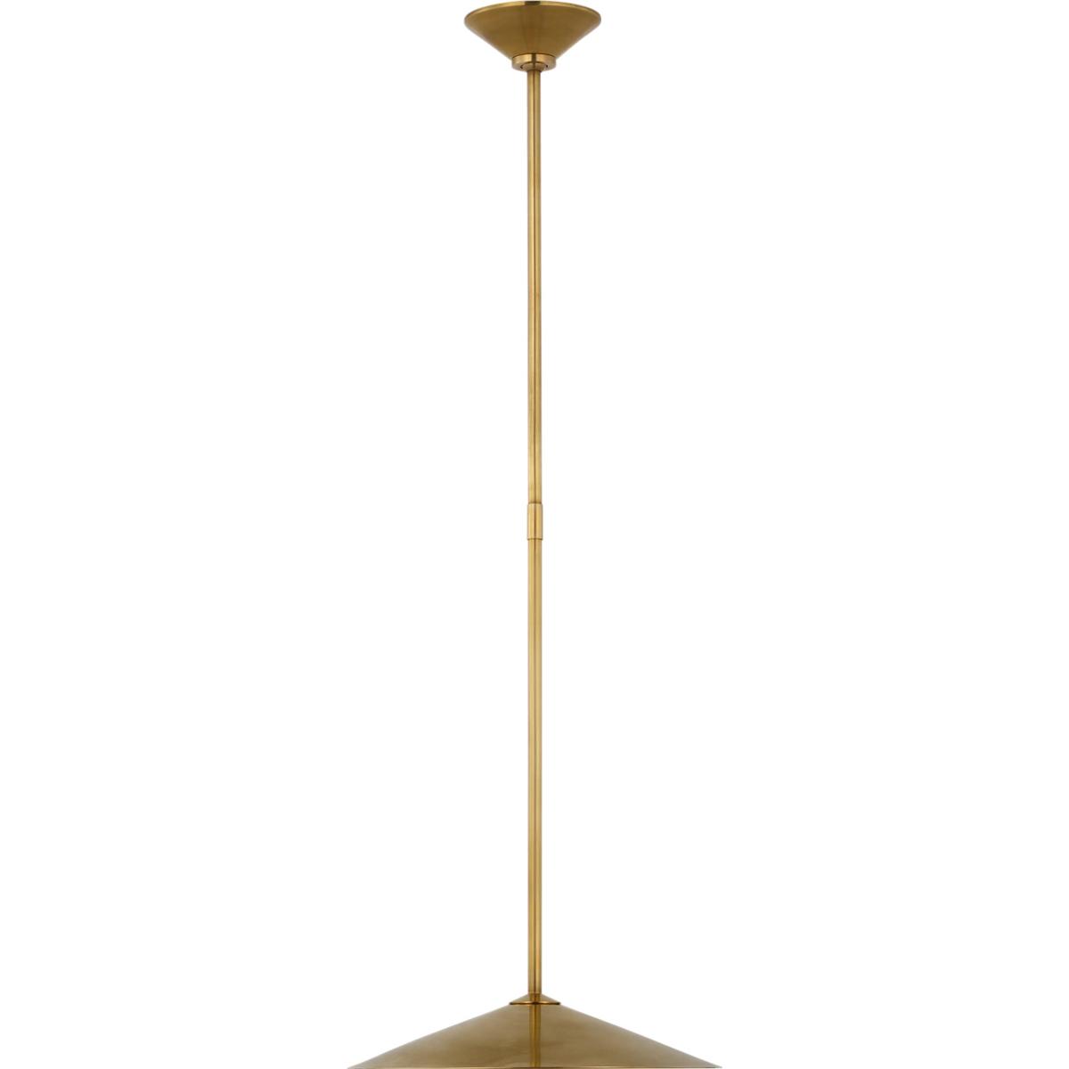 Visual Comfort Signature Collection AL5030HAB-HAB Amber Lewis Ponce LED 13 inch Hand-Rubbed Antique Brass Pendant Ceiling Light