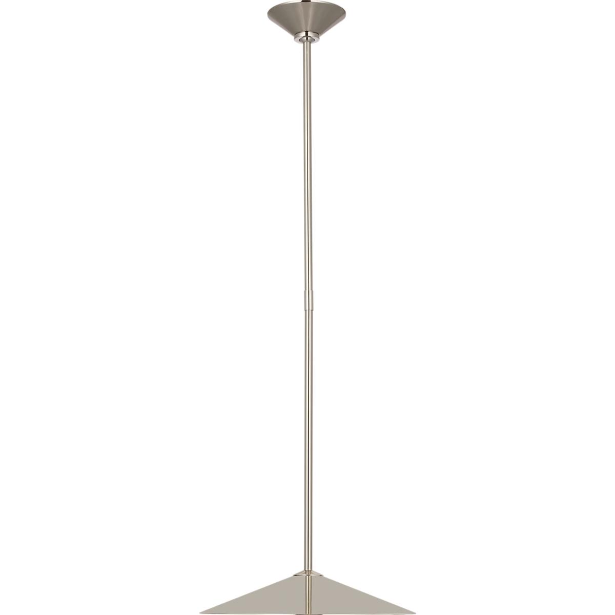 Visual Comfort Signature Collection AL5030PN-PN Amber Lewis Ponce LED 13 inch Polished Nickel Pendant Ceiling Light