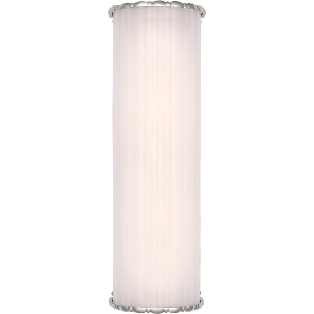 Visual Comfort Signature Collection ARN2014PN-WG AERIN Rosehill LED 6.5 inch Polished Nickel Linear Sconce Wall Light