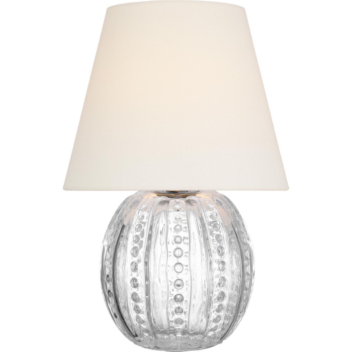 Visual Comfort Signature Collection ARN3465CG-L-CL AERIN Lazari 12.5 inch 1.7 watt Clear Glass Cordless Accent Lamp Portable Light