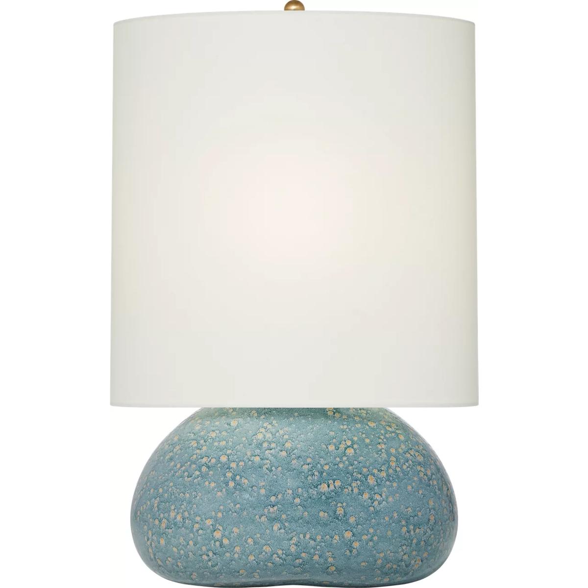Visual Comfort Signature Collection ARN3638BLL-L AERIN Sumava 26.5 inch 100 watt Blue Lagoon Table Lamp Portable Light, Medium