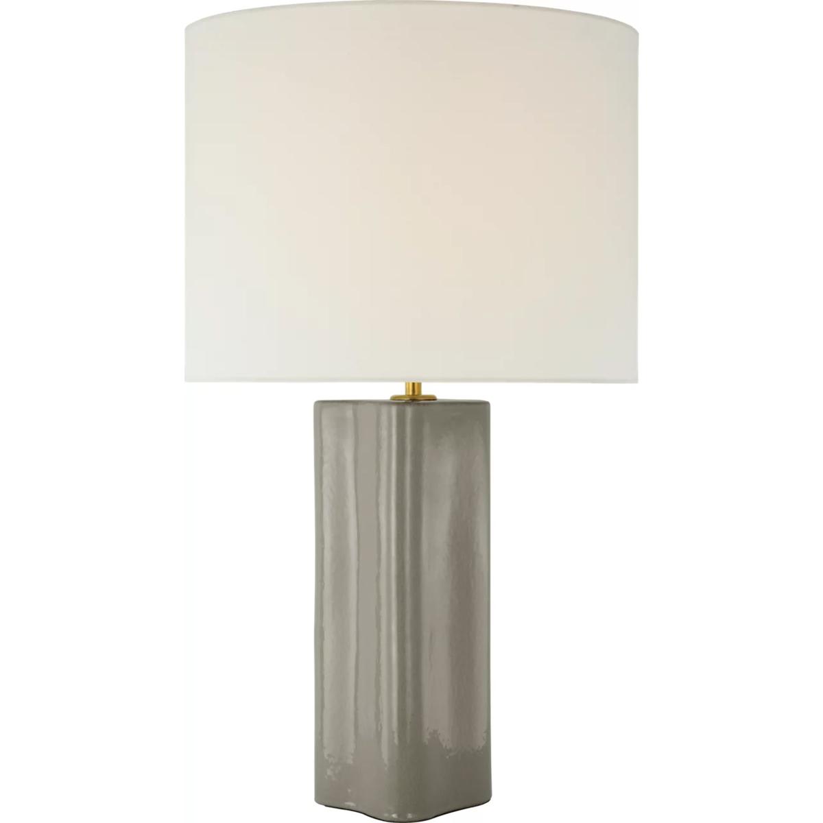 Visual Comfort Signature Collection ARN3671SHG-L AERIN Mishca 29.75 inch 15 watt Shellish Gray Table Lamp Portable Light, Large