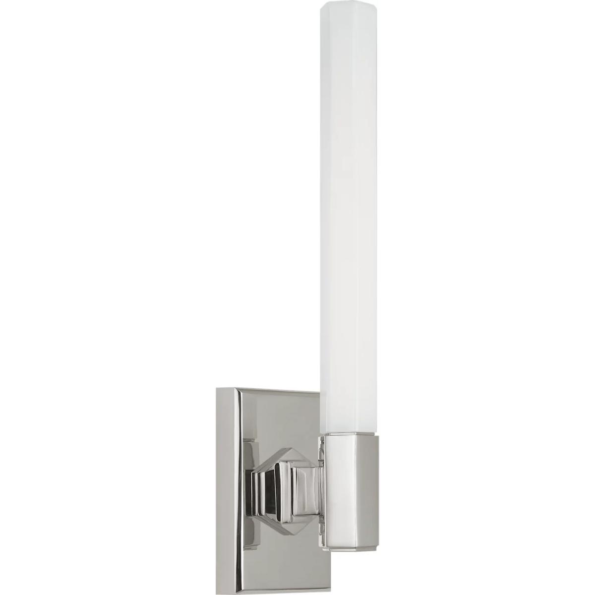 Visual Comfort Signature Collection CHD2040PN-WG Chapman & Myers Hawthorne LED 2.5 inch Polished Nickel Single Bath Light Wall Light