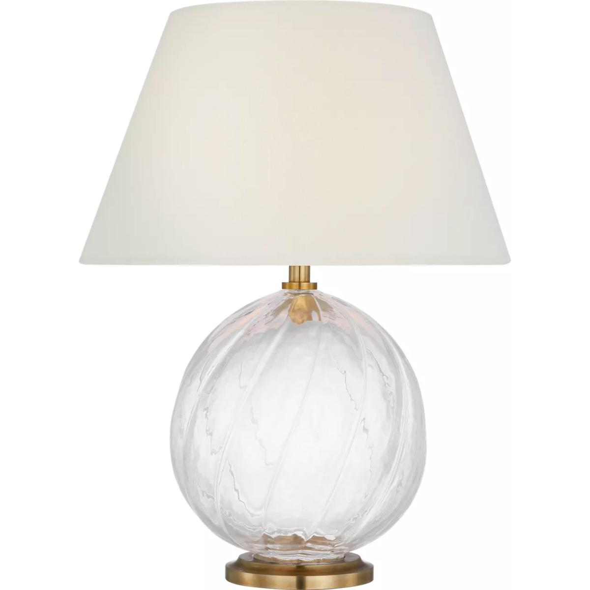 Visual Comfort Signature Collection JN3109CG-L-CL Julie Neill Talia 13 inch 2 watt Clear Glass Cordless Accent Lamp Portable Light