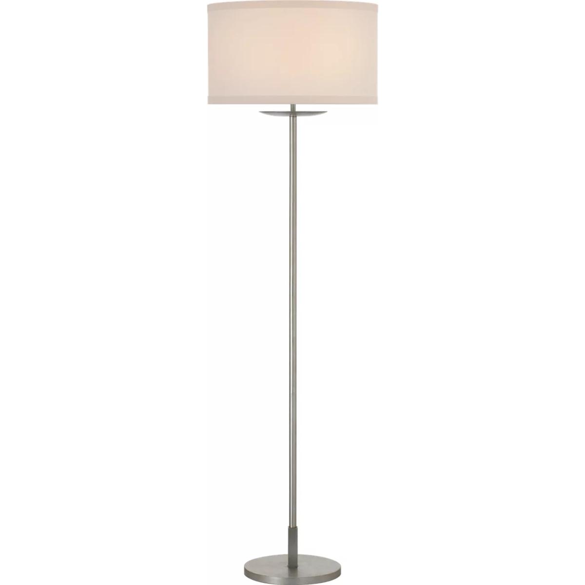 Visual Comfort Signature Collection KS1069BSL-L-CL kate spade new york Walker 58 inch 4.6 watt Burnished Silver Leaf Cordless Floor Lamp Portable Ligh