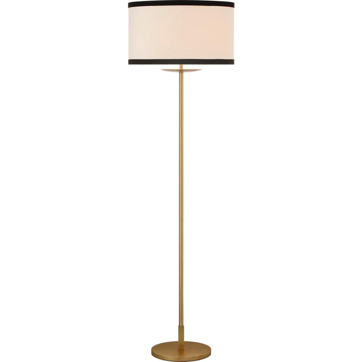 Visual Comfort Signature Collection KS1069G-L/BL-CL kate spade new york Walker 58 inch 4.6 watt Gild Cordless Floor Lamp Portable Light in Linen with