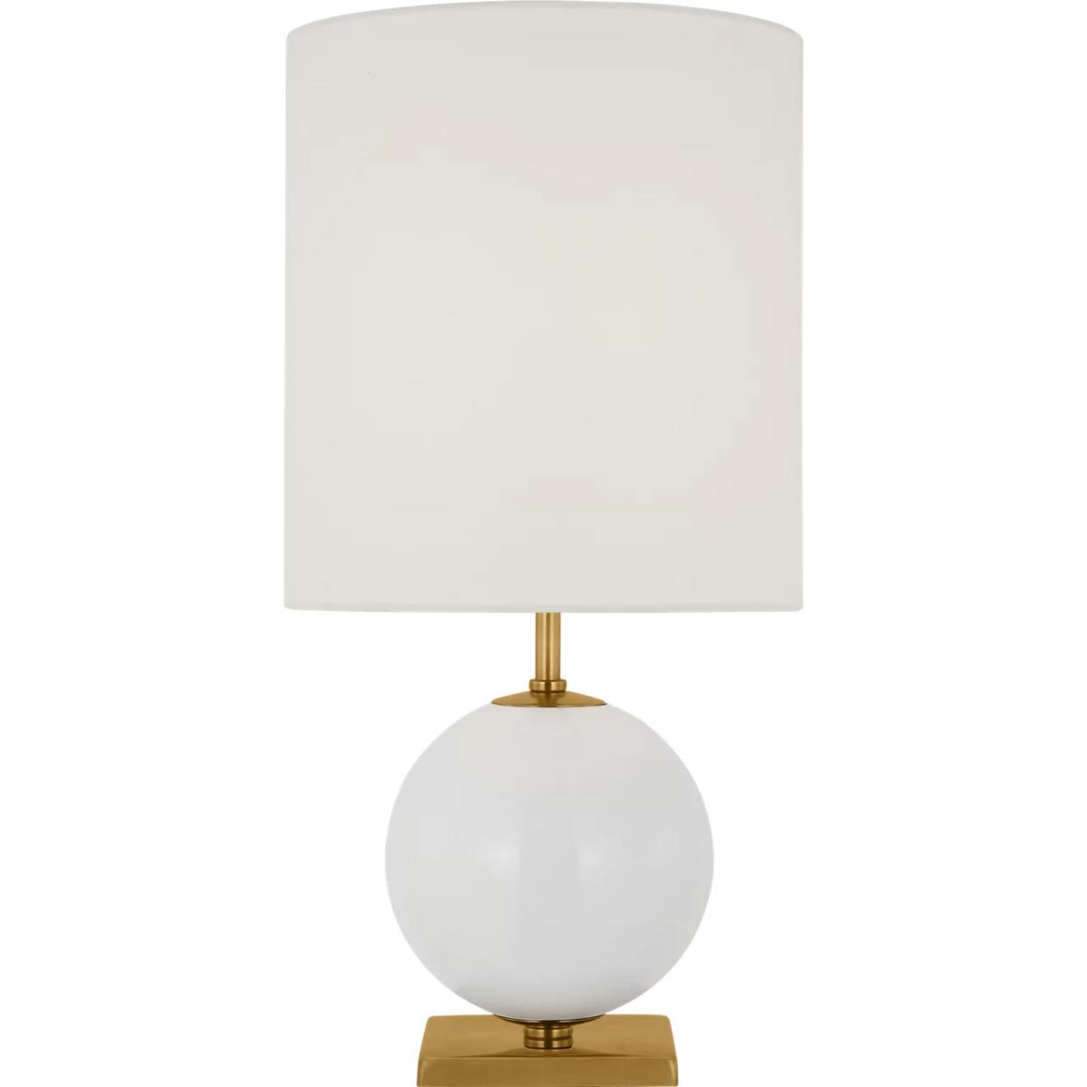 Visual Comfort Signature Collection KS3013CRE-L kate spade new york Elsie 20.5 inch 15 watt Cream Table Lamp Portable Light, Small