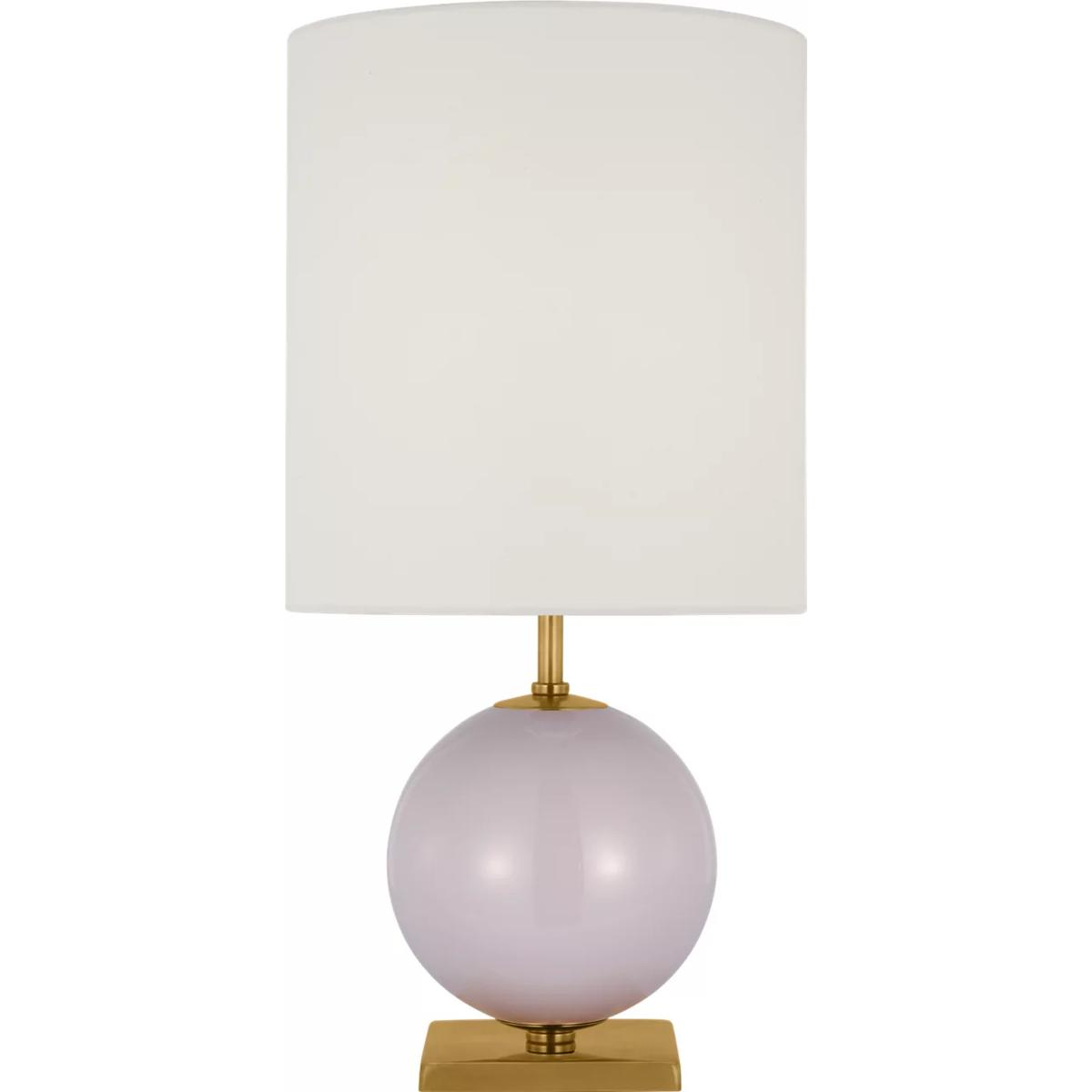 Visual Comfort Signature Collection KS3013LLC-L kate spade new york Elsie 20.5 inch 15 watt Lilac Table Lamp Portable Light, Small