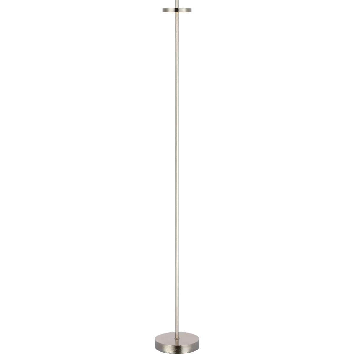 Visual Comfort Signature Collection KW1750MPN Kelly Wearstler Sene 50 inch 1.5 watt Museum Nickel Rechargeable Floor Lamp Portable Light