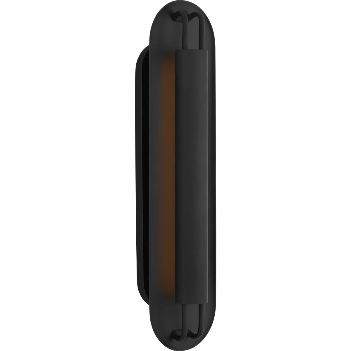 Visual Comfort Signature Collection KW2506BLK Kelly Wearstler Teline LED 6 inch Matte Black Oval Sconce Wall Light