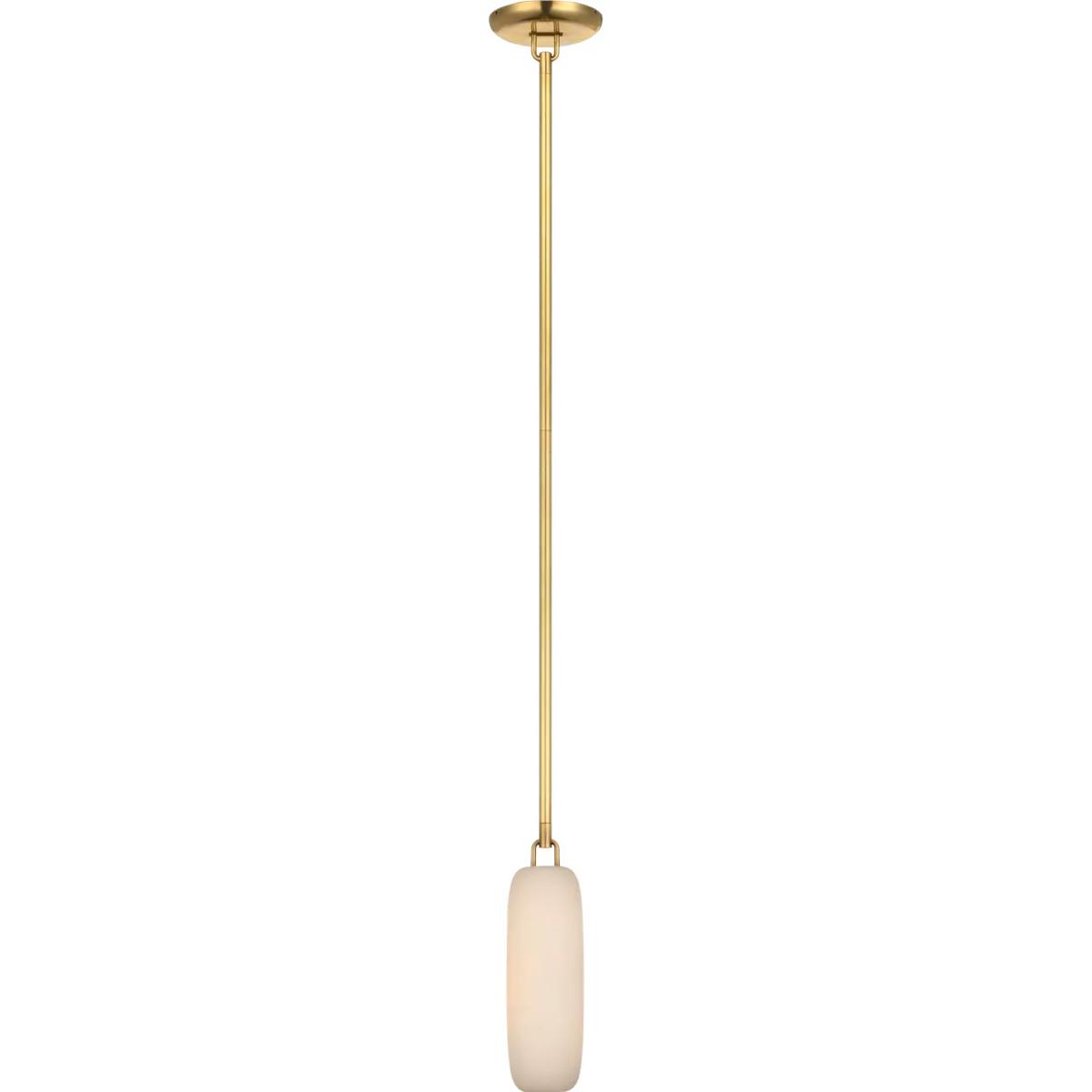 Visual Comfort Signature Collection KW5901AB-ALB Kelly Wearstler Formosa LED 3.25 inch Antique-Burnished Brass Single Pendant Ceiling Light