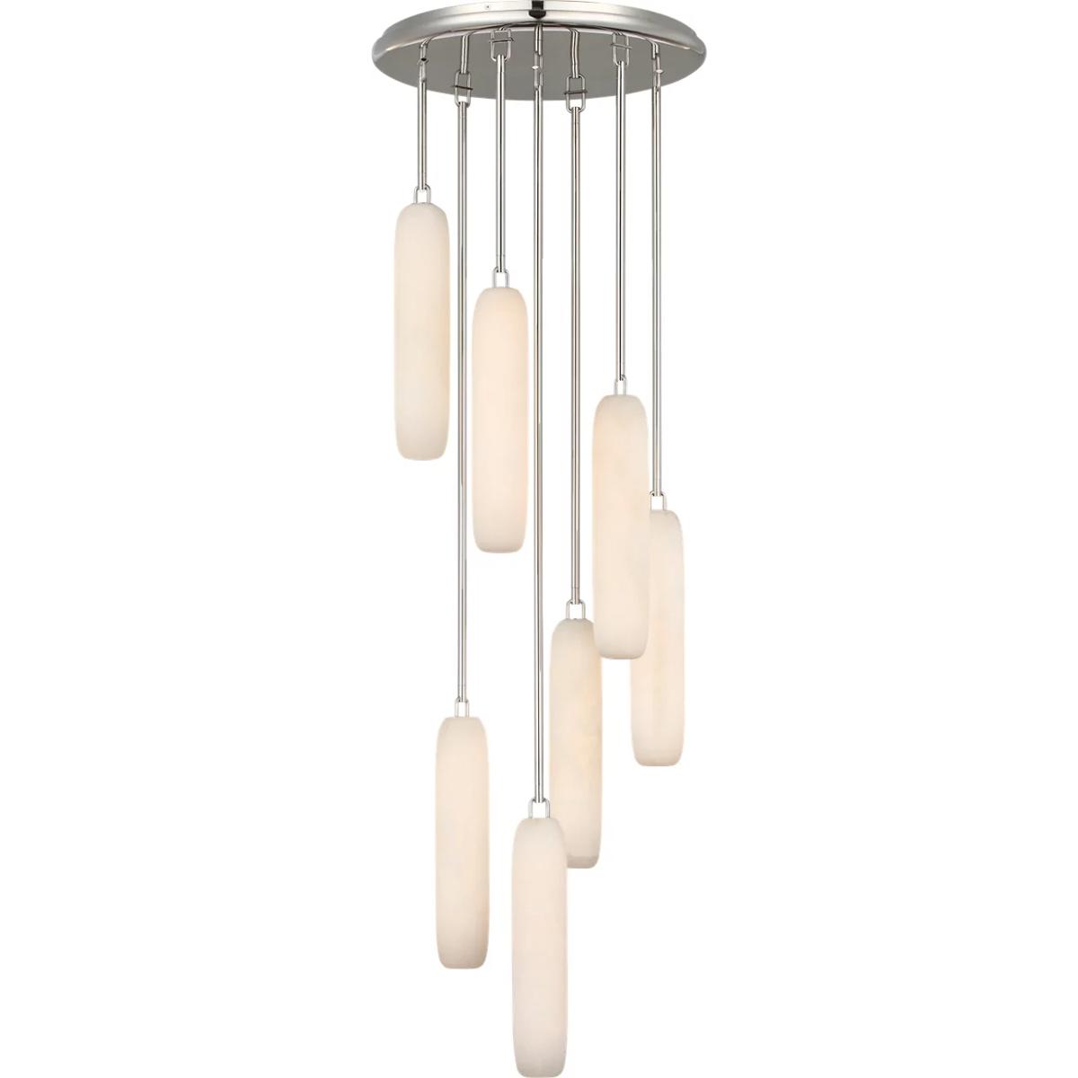 Visual Comfort Signature Collection KW5912PN-ALB Kelly Wearstler Formosa LED 15.5 inch Polished Nickel Pendant Ceiling Light