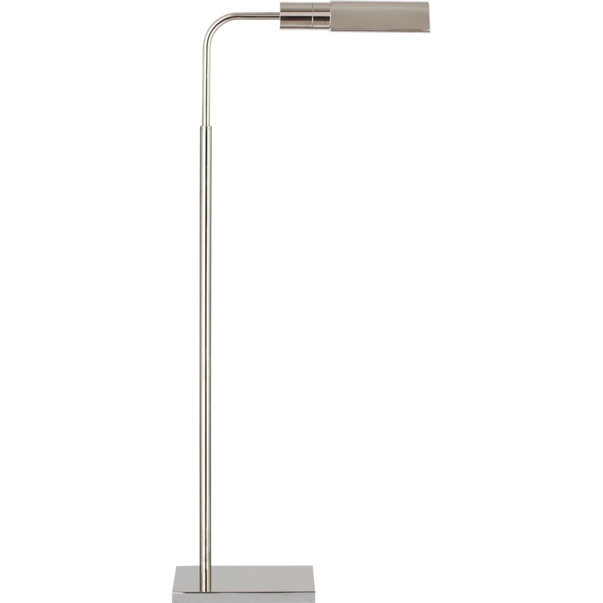 Visual Comfort Signature Collection 91026PN-CL Studio 34.75 inch 1.6 watt Polished Nickel Adjustable Cordless Pharmacy Floor Lamp Portable Light