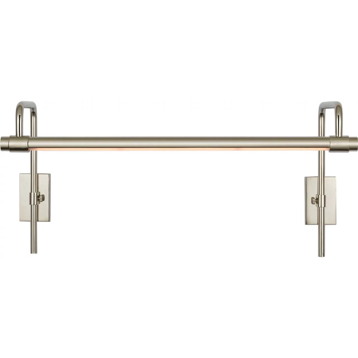 Visual Comfort Signature Collection TOB2611PN Thomas O'Brien Kidd 12 watt 18 inch Polished Nickel Frame Mount Picture Light Wall Light