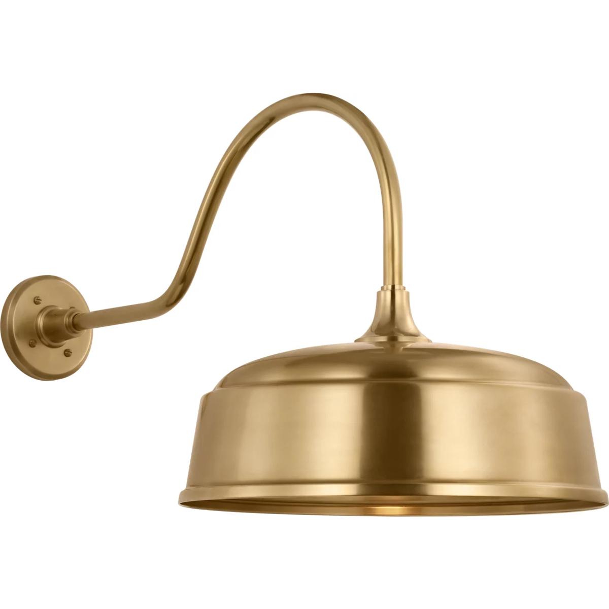 Visual Comfort Signature Collection TOB2802HAB/S7-HAB Thomas O'Brien Academy Barn Light LED 16.5 inch Hand-Rubbed Antique Brass Flynn Barn Light in 16