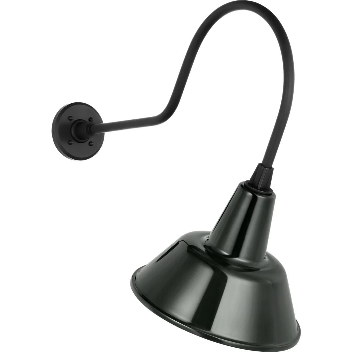 Visual Comfort Signature Collection Thomas O'Brien Academy Barn Light 24 Inch Outdoor Wall Light Academy Barn Light - TOB 2803MBK/S1-G - Modern Contemporary