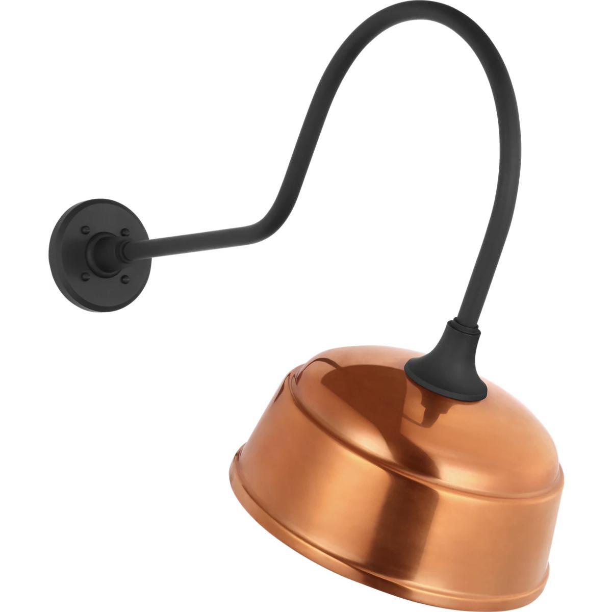 Visual Comfort Signature Collection TOB2803MBK/S6-SC Thomas O'Brien Academy Barn Light LED 22 inch Matte Black Angled Flynn Barn Light in 12.5" Soft C