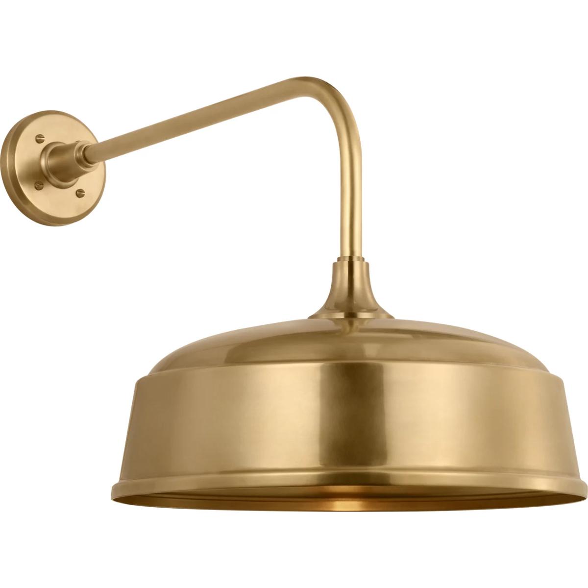 Visual Comfort Signature Collection TOB2809HAB/S7-HAB Thomas O'Brien Academy Barn Light LED 17 inch Hand-Rubbed Antique Brass Rex Barn Light in 16" Ha