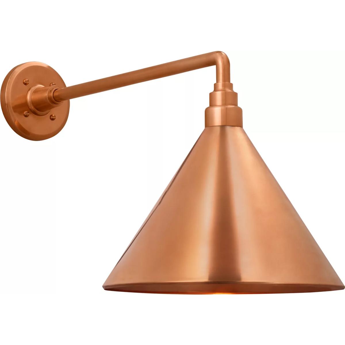 Visual Comfort Signature Collection Thomas O'Brien Academy Barn Light 15 Inch Outdoor Wall Light Academy Barn Light - TOB 2812SC/S11-SC - Modern Contemporary