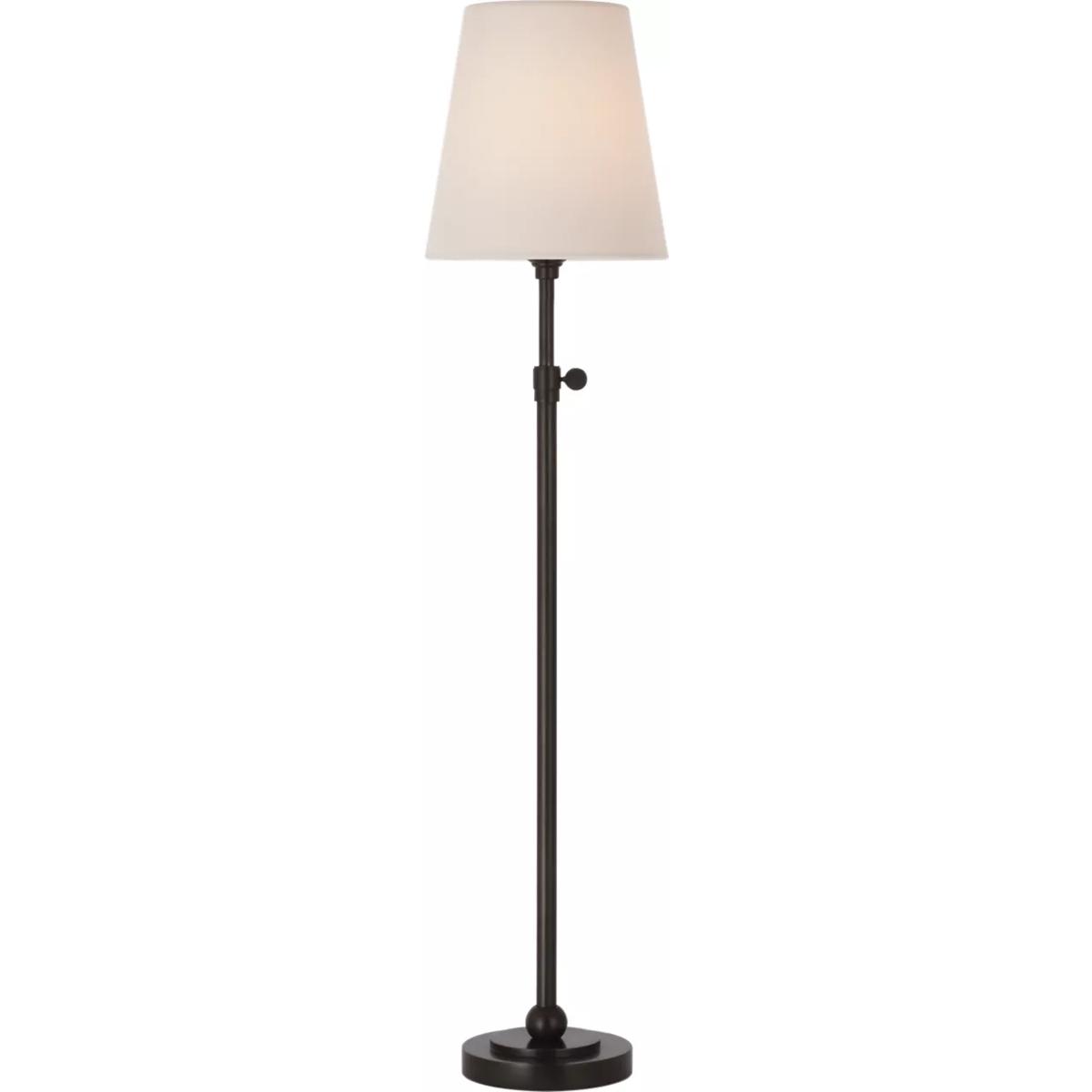 Visual Comfort Signature Collection TOB3107BZ-L-CL Thomas O'Brien Bryant 24.5 inch 1.6 watt Bronze Adjustable Cordless Table Lamp Portable Light