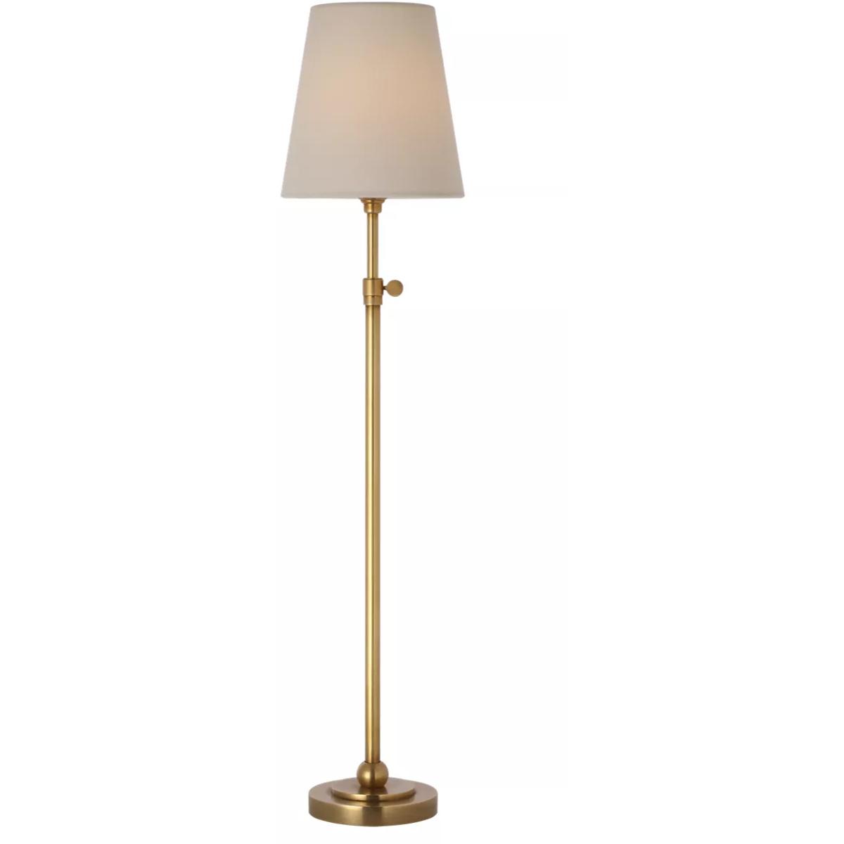 Visual Comfort Signature Collection TOB3107HAB-L-CL Thomas O'Brien Bryant 24.5 inch 1.6 watt Hand-Rubbed Antique Brass Adjustable Cordless Table Lamp