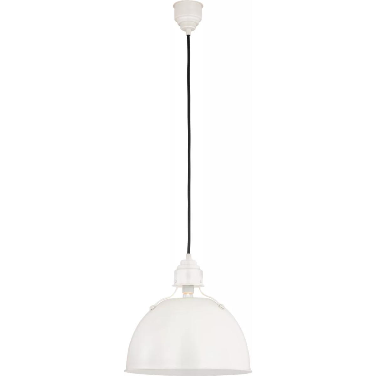 Visual Comfort Signature Collection TOB5013AW Thomas O'Brien Eugene 1 Light 15.5 inch Lightly Antique White Pendant Ceiling Light in Antique White Pai