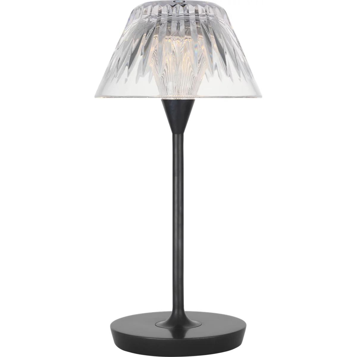 Visual Comfort Signature Collection WF3000BZ-CC Waterford Blaze 11.5 inch 1 watt Bronze Rechargeable Table Lamp Portable Light
