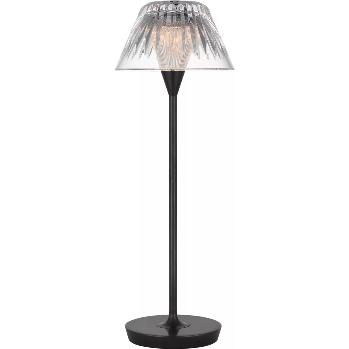 Visual Comfort Signature Collection WF3001BZ-CC Waterford Blaze 16.25 inch 1 watt Bronze Rechargeable Table Lamp Portable Light