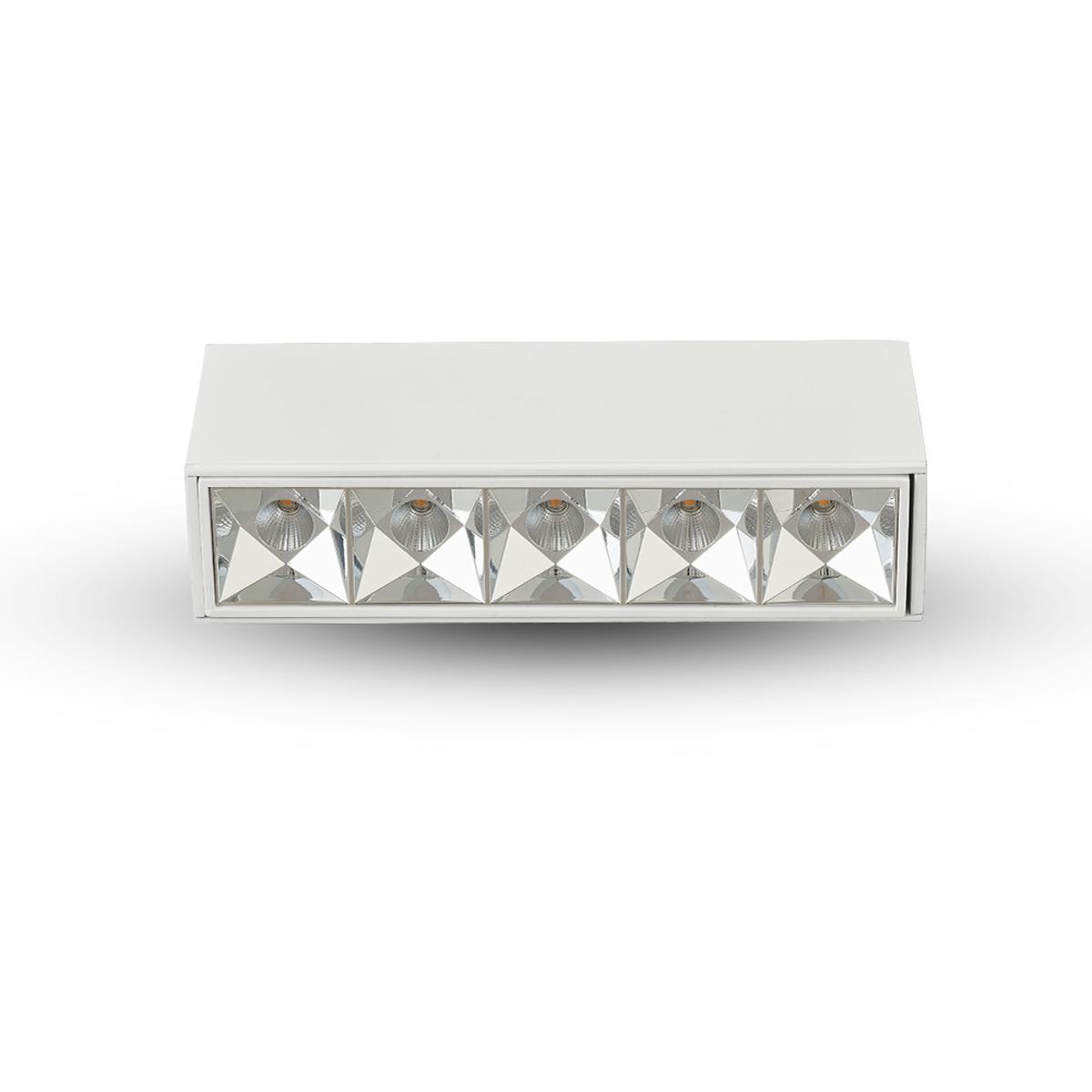 VONN VMCL000605D012WH RUBIK Series White Surface Mounted Downlight Ceiling Light