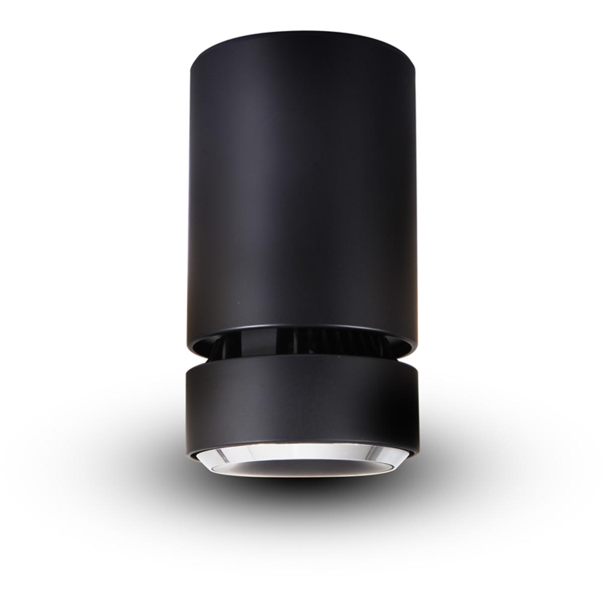 VONN VMCL000701A020BL ORBIT Series Black Surface Mounted Downlight Ceiling Light