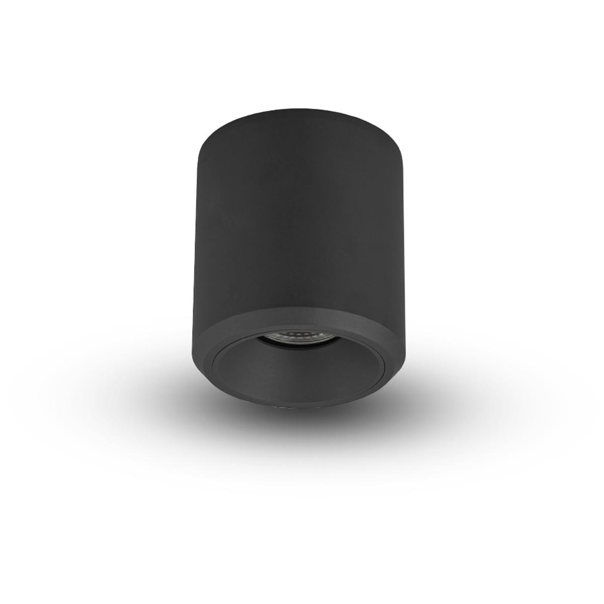 VONN VMCL001901C020BL NODE Series Black Surface Mounted Downlight Ceiling Light