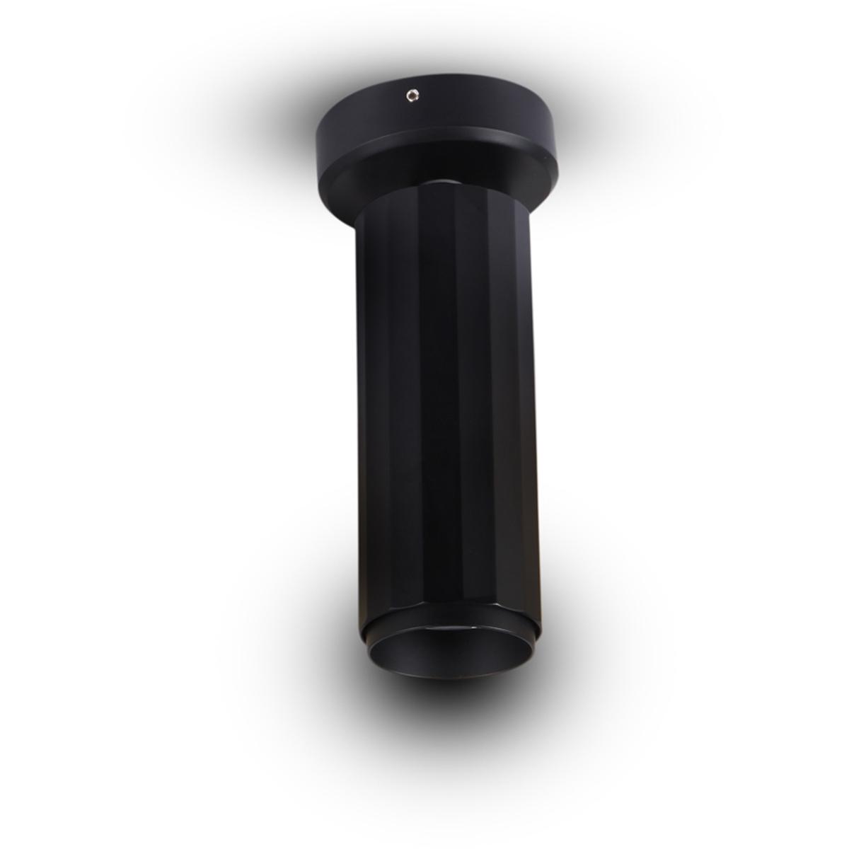 VONN VMCL004101A008BL ORBIT Series Black Surface Mounted Downlight Ceiling Light