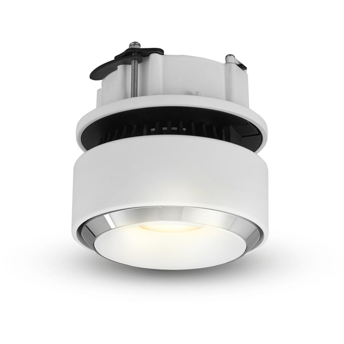 VMDL000701A020WH 4.25 in. LED Flush Mounted Adjustable Downlight - White