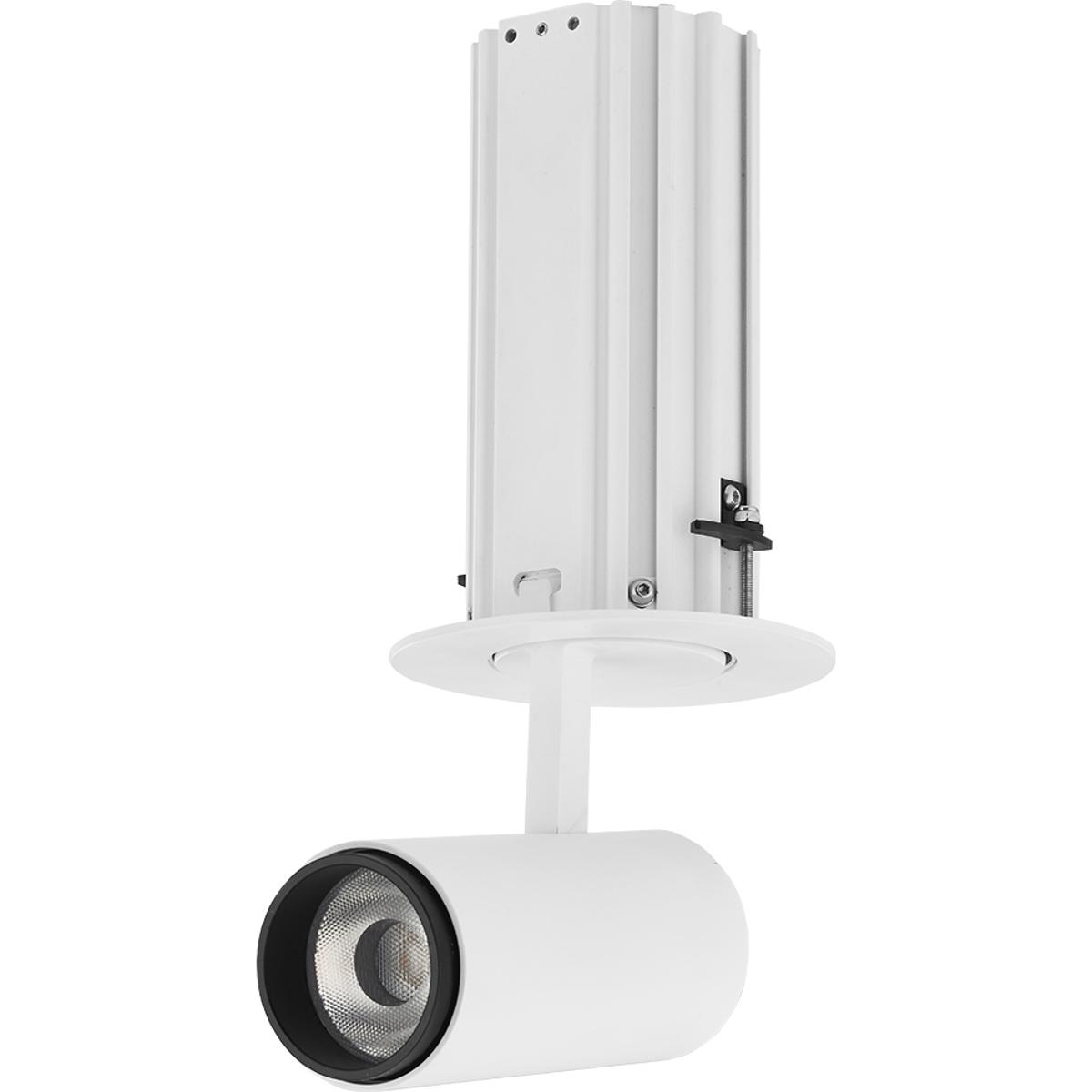 VMDL003001A007WH 3 in. 6W LED Adjustable Recessed Spotlight - White