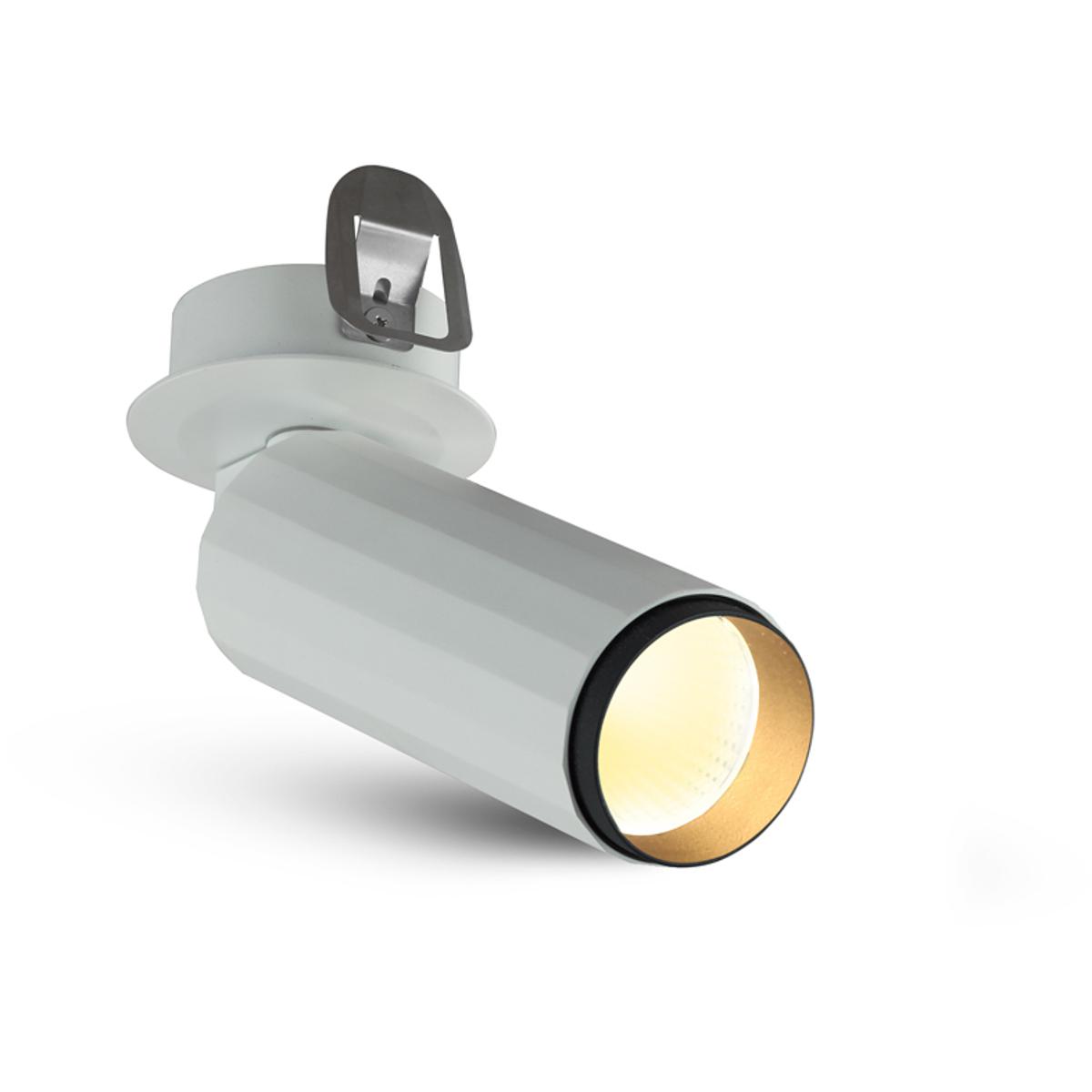 VMDL004101A008WH 2.75 in. LED Adjustable Flush Mounted Spotlight - White